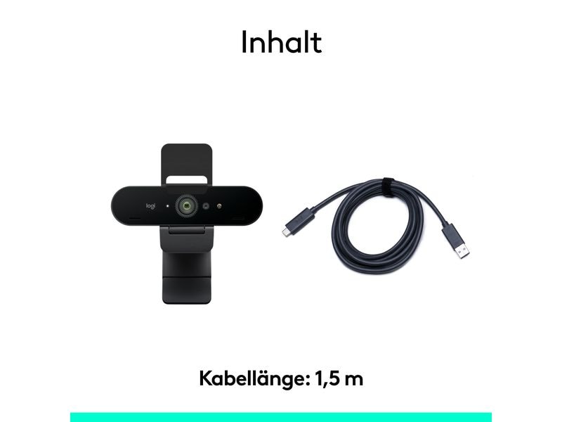 Logitech Webcam Brio 4K Ultra HD graphite