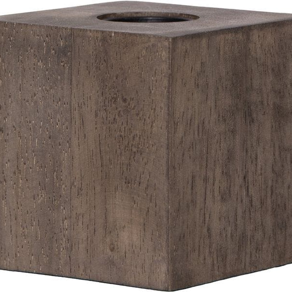 Star Trading Lampenhalter KUB E27 Braun/Natur