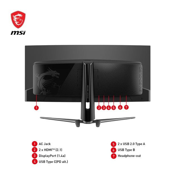 MSI Monitor MAG 341CQPDE QD-OLED
