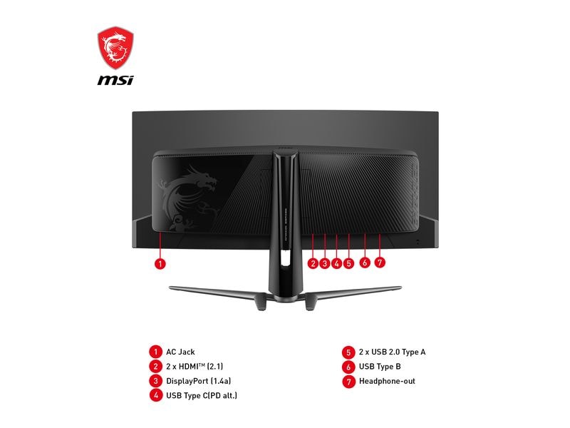 MSI Monitor MAG 341CQPDE QD-OLED