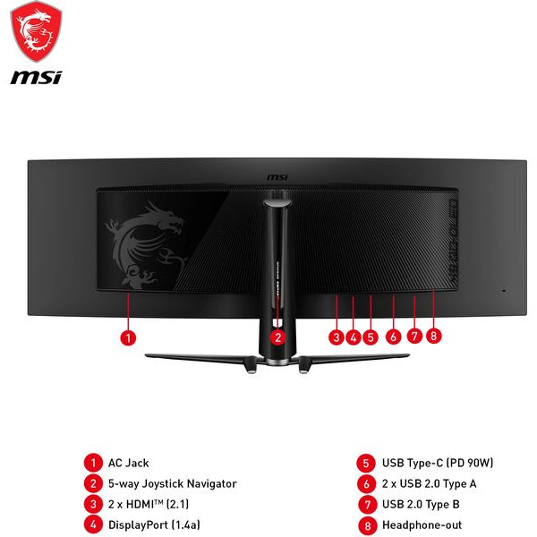 MSI Monitor MPG 491CQPDE QD-OLED