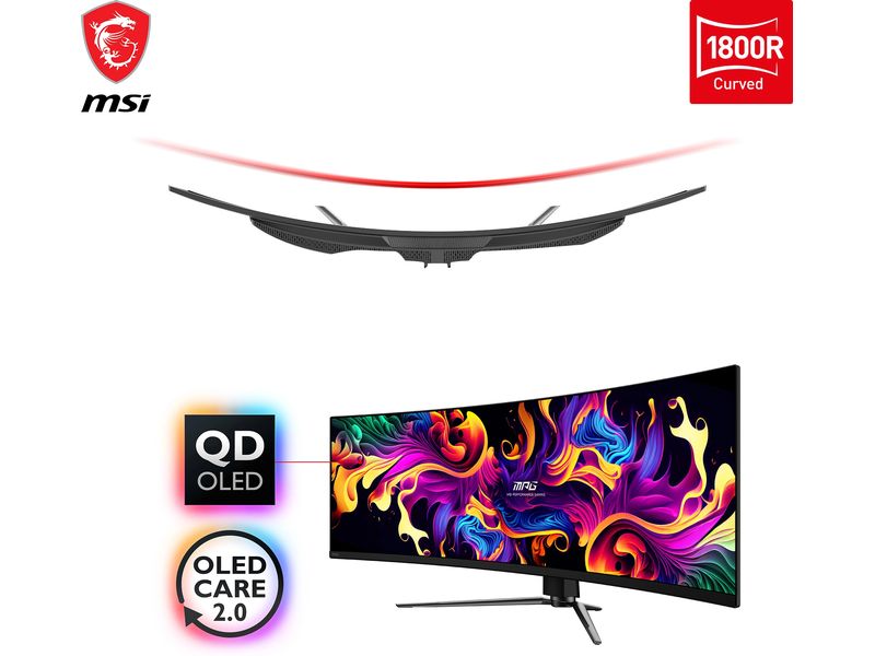 MSI Monitor MPG 491CQPDE QD-OLED