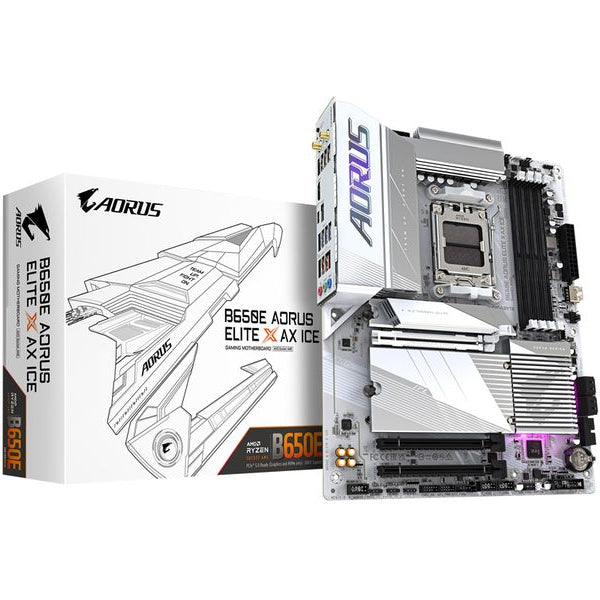 Gigabyte Mainboard B650E Aorus Elite X AX ICE