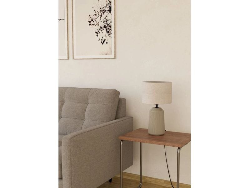 EGLO Leuchten Tischleuchte CAPALBIO beige exkl. E27 1x40W