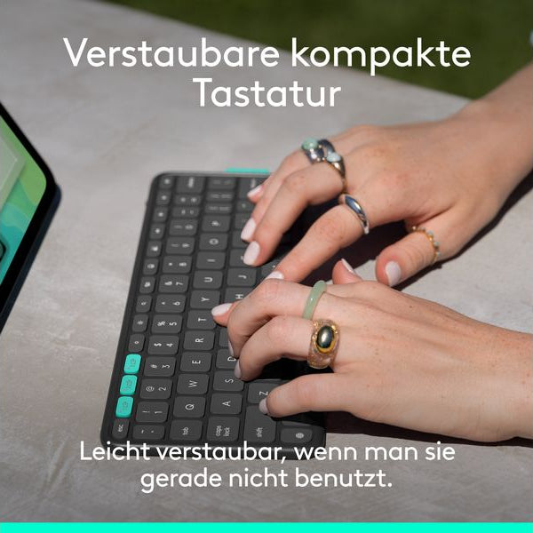 Logitech Tablet Tastatur Cover Flip Folio iPad Pro & Air11