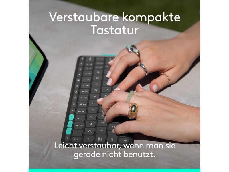 Logitech Tablet Tastatur Cover Flip Folio iPad Pro & Air11