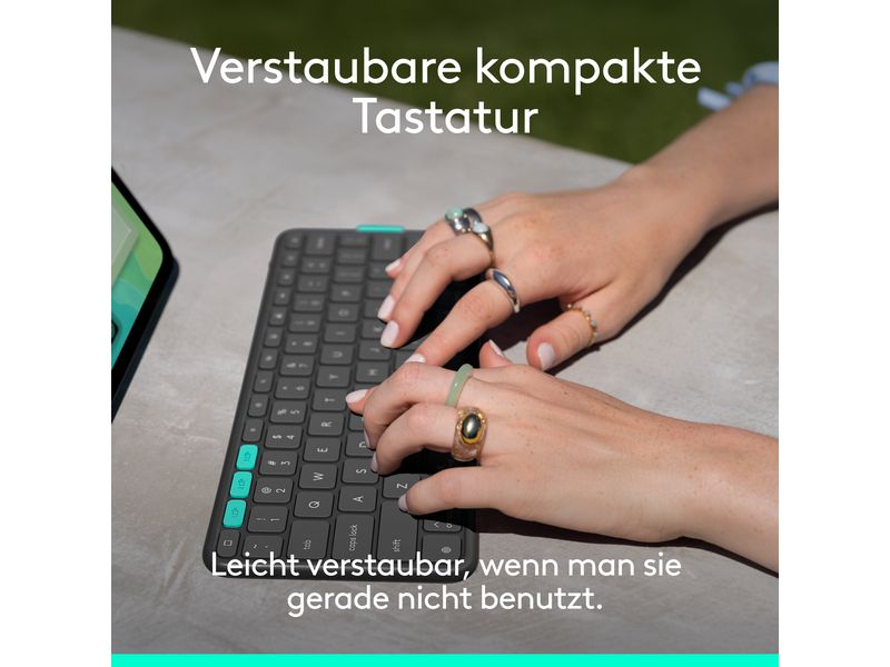 Logitech Tablet Tastatur Cover Flip Folio iPad Pro & Air13