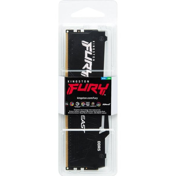 Kingston DDR5-RAM FURY Beast RGB 5600 MHz 1x 64 GB