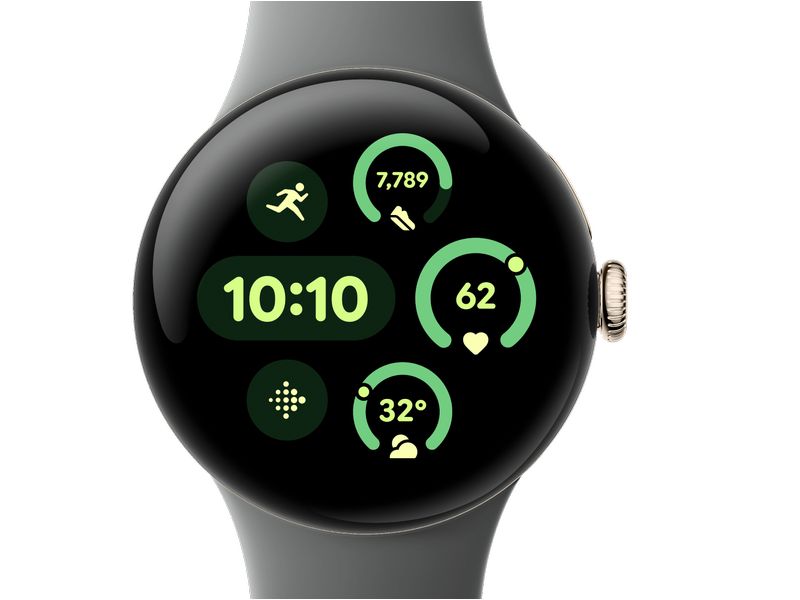 Google Pixel Watch 3 WLAN 41 mm Grau