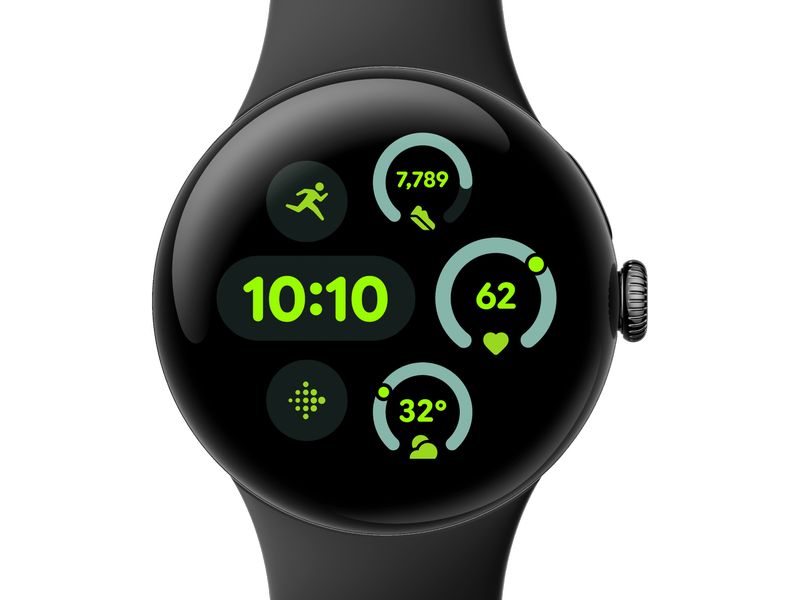 Google Pixel Watch 3 WLAN 41 mm Schwarz