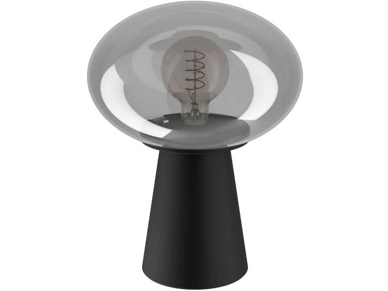 EGLO Leuchten Tischleuchte MADONNINA gross, schwarz exkl. E27 1x40W