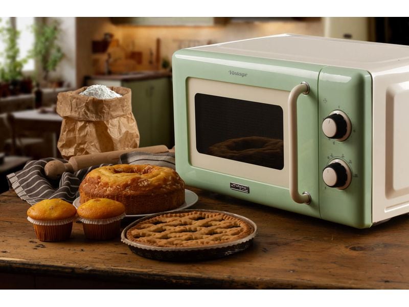 Ariete Mikrowelle Vintage Grün