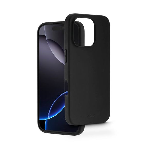 Hama Back Cover Fantastic Feel Schwarz für iPhone 16 Pro Max