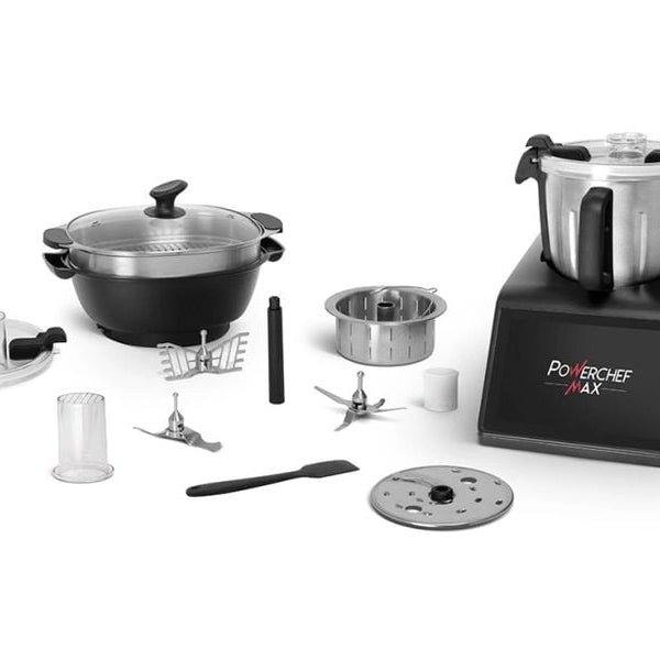 Schneider Küchenmaschine SCH-RBC-4545MAX Schwarz/Silber