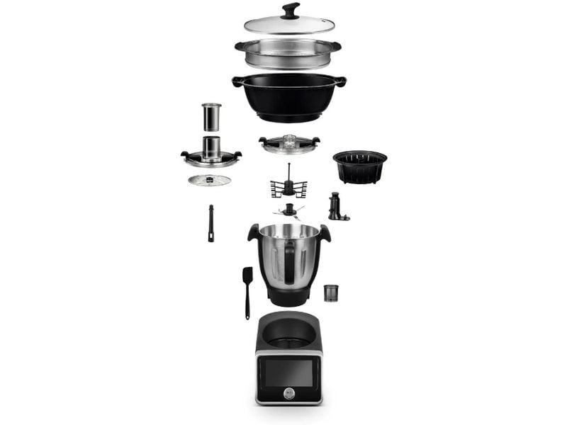 Schneider Küchenmaschine SCH-RBC-4501 Schwarz/Silber