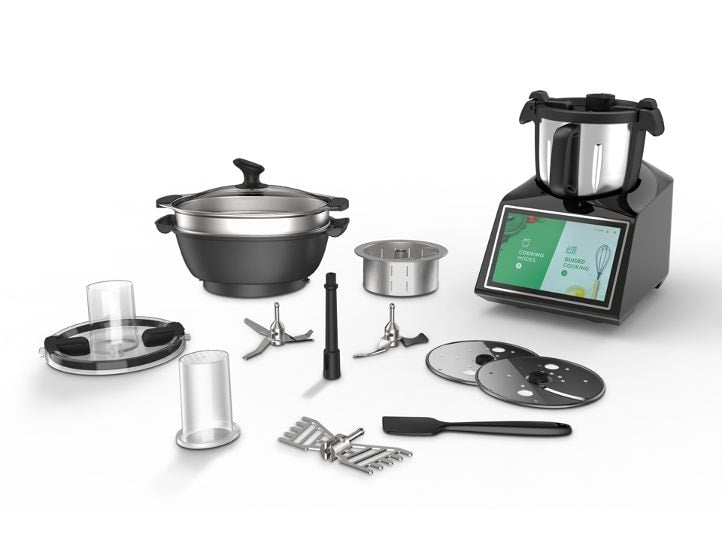 Schneider Küchenmaschine SCH-RBC-4501 Schwarz/Silber