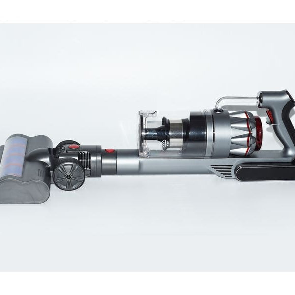 OHMEX Akku-Hand- und Stielsauger OHM-VVC-2590 Grau/Silber