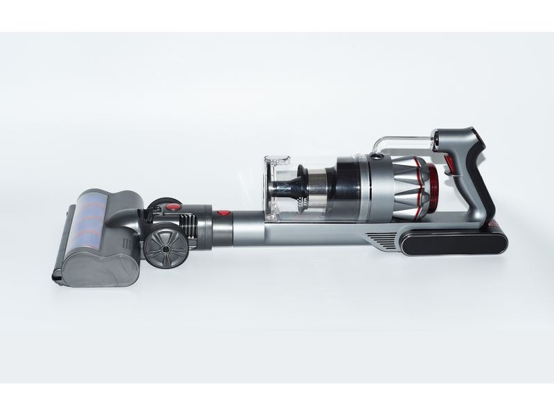 OHMEX Akku-Hand- und Stielsauger OHM-VVC-2590 Grau/Silber