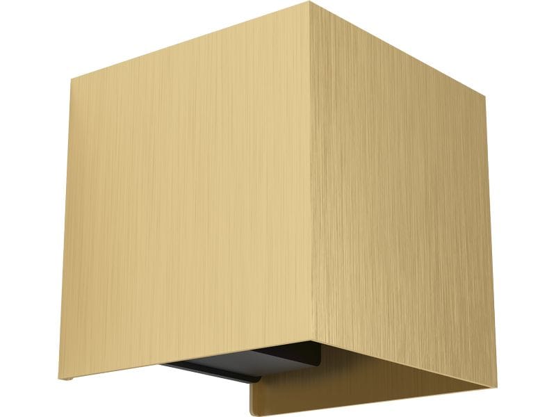 EGLO Leuchten Wand-/Deckenleuchte VALMONTONE Messing LED 2 x 1.5W 3000K