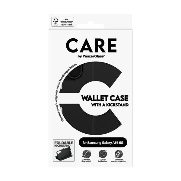 CARE Wallet Case Kickstand Galaxy A56 5G