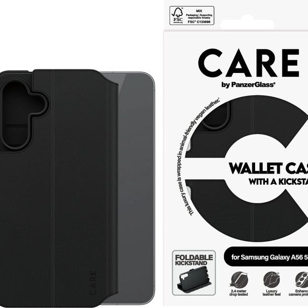 CARE Wallet Case Kickstand Galaxy A56 5G