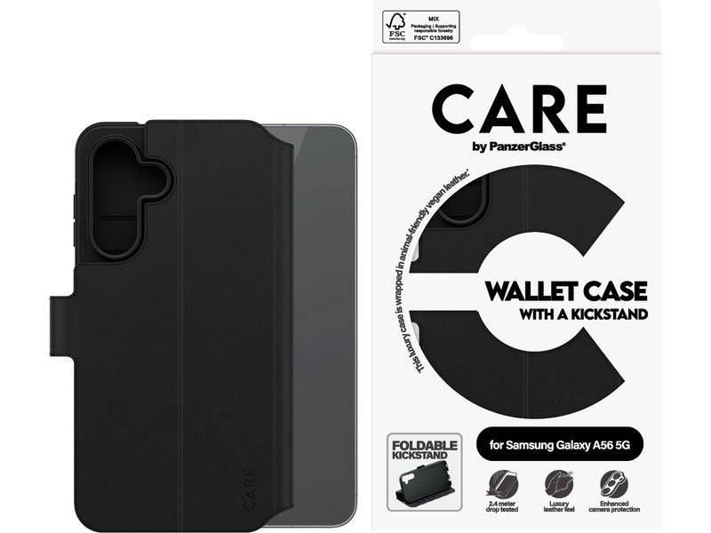 CARE Wallet Case Kickstand Galaxy A56 5G