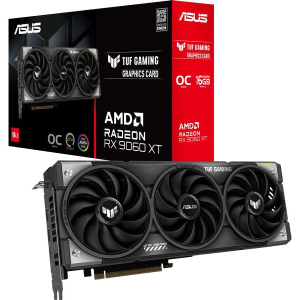 ASUS Grafikkarte AMD Radeon RX9060 XT TUF Gaming 16GB