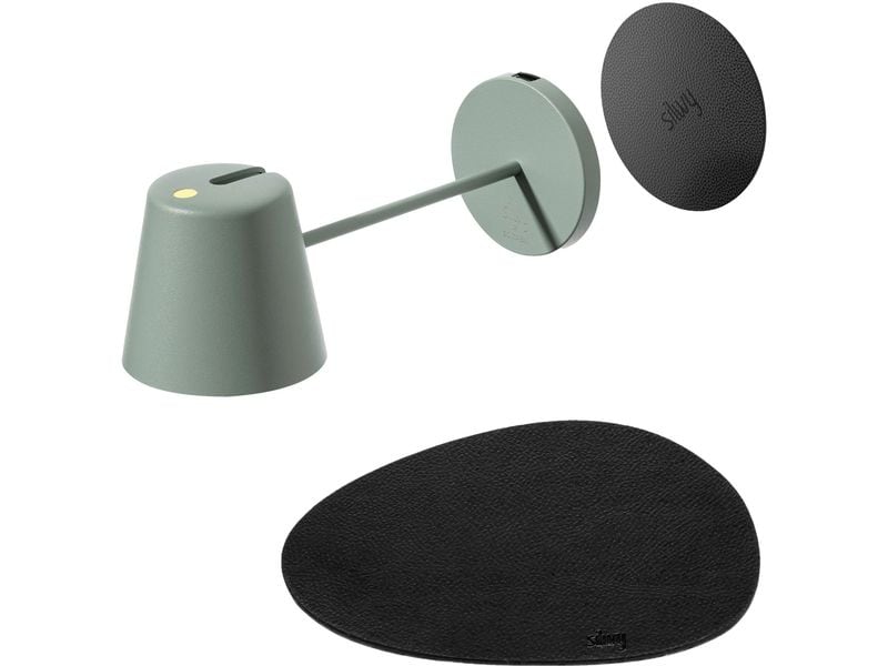 Silwy Magnet-Leuchte Portofino Olive inkl. Platzset und Pad