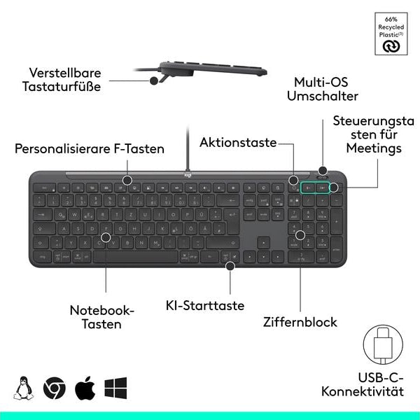 Logitech Tastatur K620 for Business