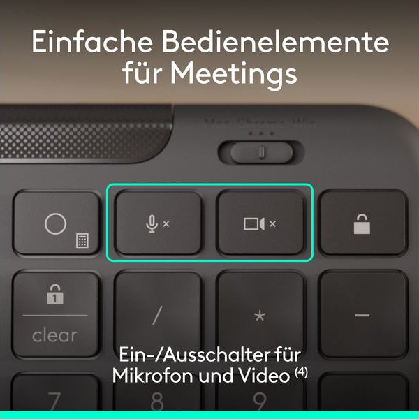 Logitech Tastatur-Maus-Set MK620 wired Combo for Business