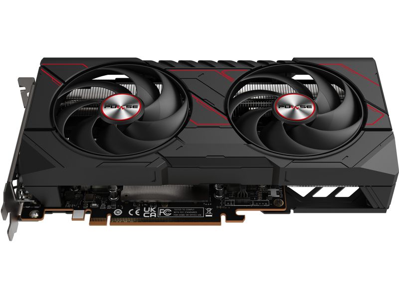 SAPPHIRE Grafikkarte AMD Radeon RX9060 XT PULSE OC 16GB GDDR6