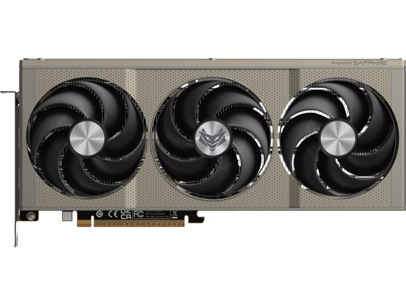 SAPPHIRE Grafikkarte AMD Radeon RX9060 XT NITRO OC 16GB GDDR6