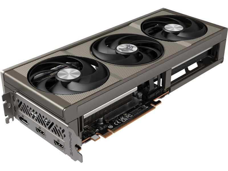 SAPPHIRE Grafikkarte AMD Radeon RX9060 XT NITRO OC 16GB GDDR6