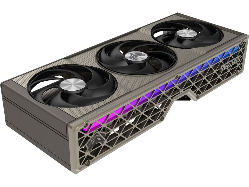 SAPPHIRE Grafikkarte AMD Radeon RX9060 XT NITRO OC 16GB GDDR6