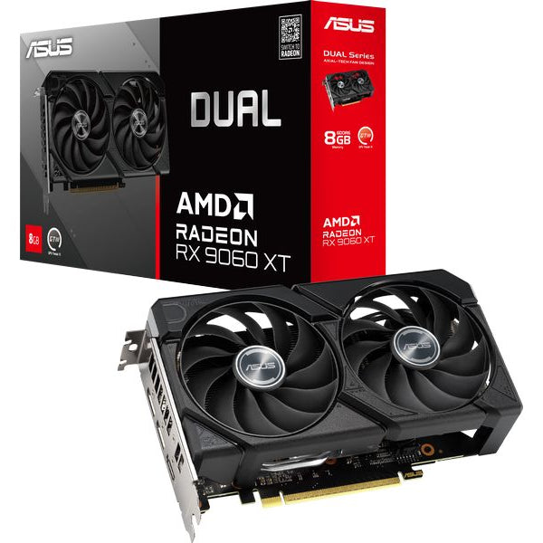 ASUS Grafikkarte AMD Radeon RX9060 XT Dual 8GB