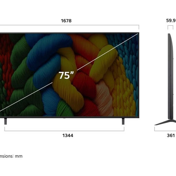 LG TV 75NANO80A6B 75