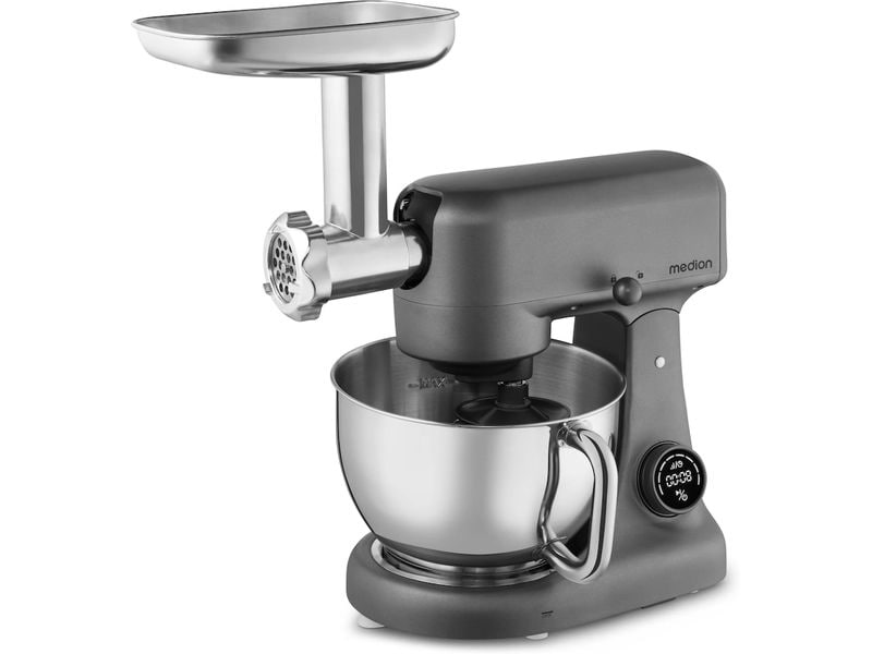 Medion Digitale Küchenmaschine, Grau