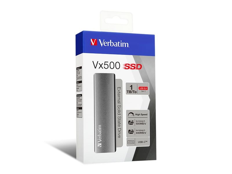 Verbatim Externe SSD VX500 1000 GB
