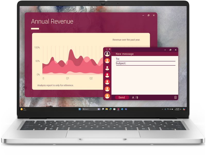 DELL Notebook Pro 14 (U7-255U, 16GB, 512GB SSD)