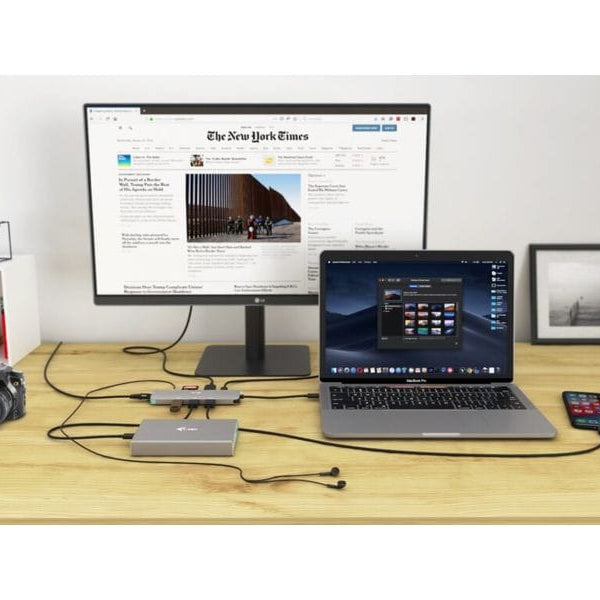 i-tec Dockingstation USB-C 4K HDMI LAN, PD 100 W + Ladegerät 100 W