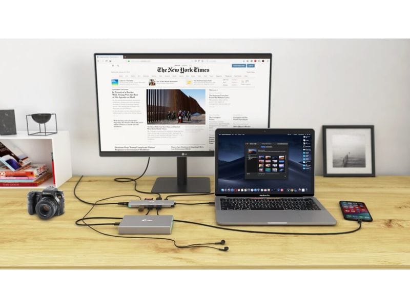 i-tec Dockingstation USB-C 4K HDMI LAN, PD 100 W + Ladegerät 100 W