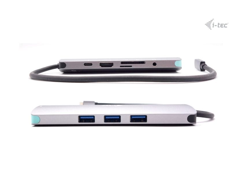 i-tec Dockingstation USB-C 4K HDMI LAN, PD 100 W + Ladegerät 100 W