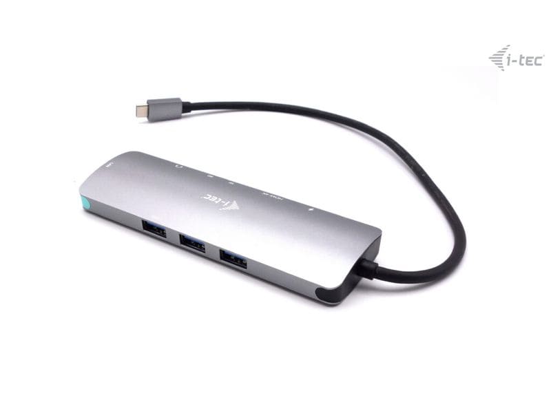 i-tec Dockingstation USB-C 4K HDMI LAN, PD 100 W + Ladegerät 100 W