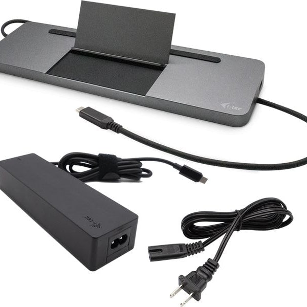i-tec Dockingstation USB-C 3x 4K, PD 85 W + Univ. Ladegerät 100 W