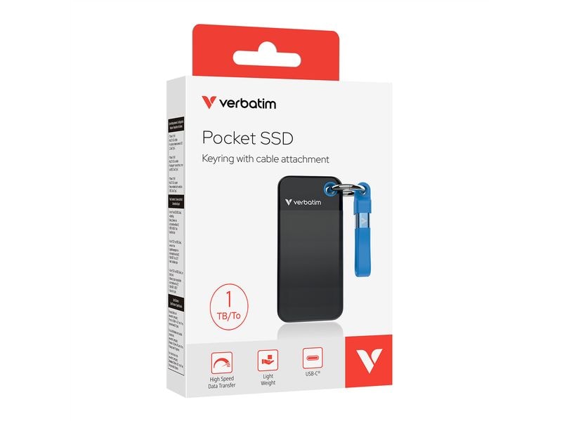 Verbatim Externe SSD Pocket 1000 GB