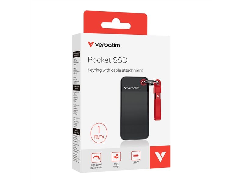 Verbatim Externe SSD Pocket 1000 GB