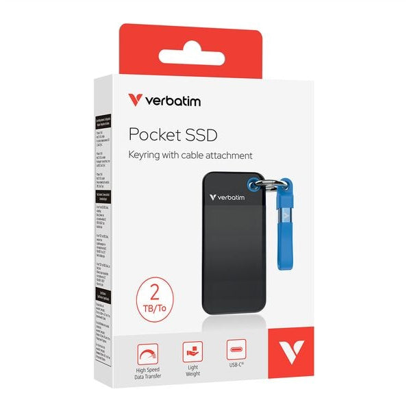 Verbatim Externe SSD Pocket 2000 GB