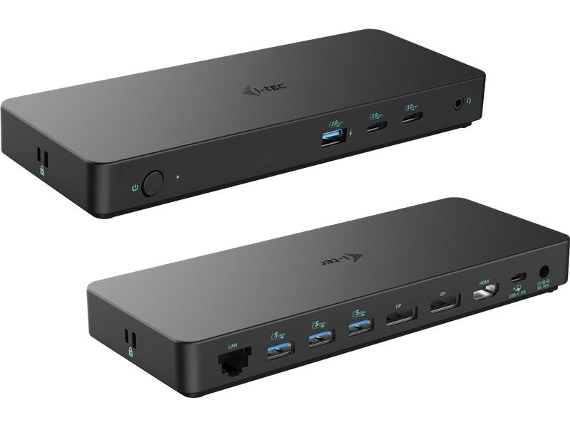 i-tec Dockingstation USB-C 3x 4K Gen 2 Pro + PD 100 W