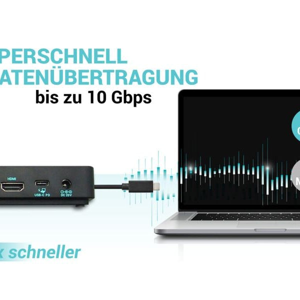 i-tec Dockingstation USB-C 3x 4K Gen 2 Pro + PD 100 W