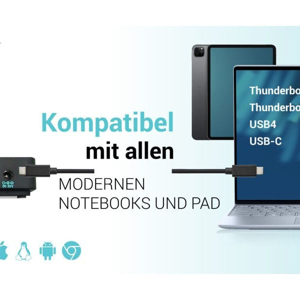 i-tec Dockingstation USB-C 3x 4K Gen 2 Pro + PD 100 W